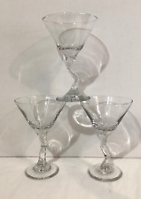 Martini glasses set for sale  Shipping to Ireland