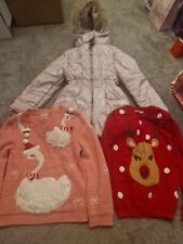 Girls coats bundle for sale  HULL
