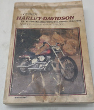 1984-1991 Clymer Harley Davidson FX / FL Softail Big Twin Evolution Manual SKUD comprar usado  Enviando para Brazil