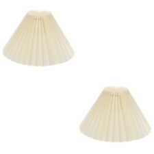Set pleated lampshade for sale  Shipping to Ireland