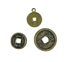Coins holes charms for sale  Los Angeles