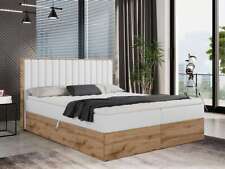 Łóżko kontynentalne Albero 4 podwójne łóżko tapicerowane łóżko do przechowywania sypialnia design na sprzedaż  Wysyłka do Poland