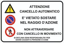 Cartello segnaletico targa usato  Roma