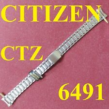 Usado, cinturino 14 acciaio citizen ctz 6491 bracelet strap watch band stainless steel segunda mano  Embacar hacia Argentina