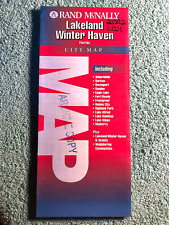 766- LAKELAND / WINTER HAVEN FLORIDA CITY MAP - 2002 RAND MCNALLY for sale  Chicago