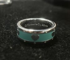 tiffany blue enamel ring for sale  New York