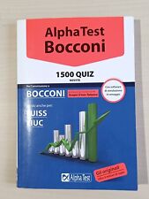 Alpha test bocconi usato  Roma