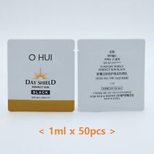 O Hui Day Shield Perfect Sun Black 1ml x 50pcs SPF 50+ PA++++ Sun Cream K-Beauty, used for sale  Shipping to South Africa