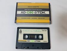 Used, TDK AD-C90 Used Audio Cassette Tape Pre-recorded Sold As Blank 1977 for sale  Shipping to South Africa