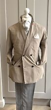 NWD All saints mens db light brown cotton relaxed summer blazer XL 42 44 jacket for sale  RICHMOND