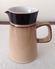 Denby Vintage Fine Stoneware Brown & Tan Jug (VGC) for sale  Shipping to South Africa