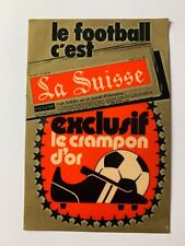 Sticker vintage football d'occasion  La Séguinière