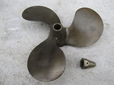 Used, Johnson antique outboard motor bronze Michigan propeller J183 1930s  K50-K80 9hp for sale  Shipping to South Africa