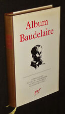 Album baudelaire d'occasion  France