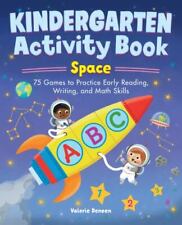 Libro de actividades de jardín de infantes: espacio: 75 juegos para practicar lectura temprana, escritura,  segunda mano  Embacar hacia Argentina