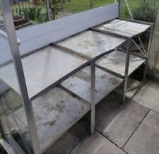 Aluminium greenhouse staging for sale  WALSALL