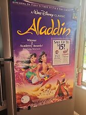 Poster aladdin walt for sale  Galloway