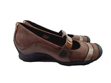 Merrell Mary Jane Shoes Womens Eden Mj Brown Leather Comfort Shoe 7 for sale  Shipping to South Africa