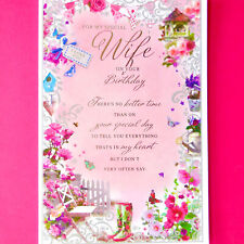 Wife birthday card for sale  MANCHESTER