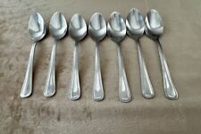 (7) Oneida Tress / Hollis Stainless Teaspoons for sale  Shipping to South Africa