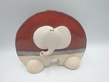 Pottery elephant figurine for sale  LEAMINGTON SPA