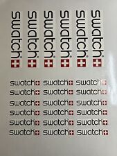 Swatch logo stickers for sale  UK