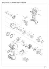 Makita stator schlagschrauber gebraucht kaufen  Kliestow, -Rosengarten, -Lichtenberg