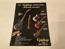 1987 epiphone guitar for sale  Columbiana