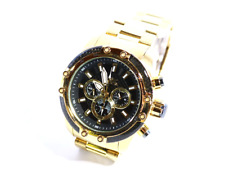 Invicta Speedway relógio masculino quartzo cronógrafo 100m tom dourado aço inoxidável 28658 comprar usado  Enviando para Brazil