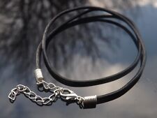 Black leather cord for sale  DARLINGTON