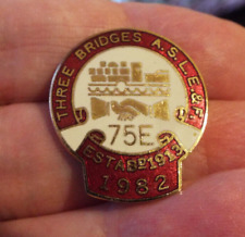 Aslef three bridges for sale  CHESTERFIELD