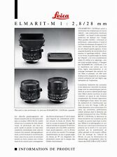 Leica elmarit 2.8 d'occasion  Mortagne-au-Perche