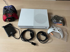 Konsola Xbox One S 500 GB - biała, z kontrolerem i pakietem akcesoriów na sprzedaż  Wysyłka do Poland