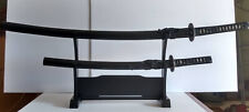 Espada decorativa Katana Samurai - Bainha preta Kuroishime conjunto com 2 Katana comprar usado  Enviando para Brazil
