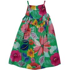 Vestido para niñas con estampado floral verano con correas de sol top tienda del Reino Unido al día siguiente segunda mano  Embacar hacia Argentina