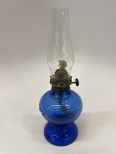 cobalt blue oil lamp for sale  Luray