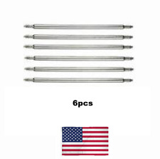 6pcs 1.5mm Width Stainless Steel Watch Spring Bar Pin for sale  Shipping to South Africa