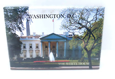 Imán de nevera vintage de metal SWI de la Casa Blanca Washington D.C. hecho en EE. UU. segunda mano  Embacar hacia Argentina