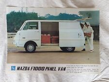 Usado, Folheto de vendas original da década de 1970 Mazda F1000 Bongo Van  comprar usado  Enviando para Brazil