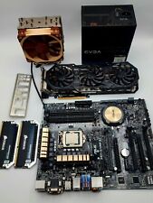 Testado! PC para jogos pronto para construção: Nvidia GTX 970, I7-4790k, 16 GB de RAM, 1050W, usado comprar usado  Enviando para Brazil