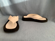sandals white black for sale  USA