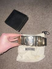 Moschino authentic black for sale  LONDON
