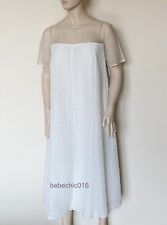 Używany, MARINA RINALDI, sukienka z linii A w kolorze białym, rozmiar MR 25, 16W US, 46 DE, 54 IT na sprzedaż  PL