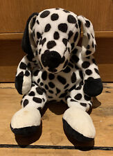 SQUIDGY 11" tall cream black PUPPY DOG DALMATIAN soft toy JELLYCAT VINTAGE 1999  for sale  BRIGHTON