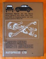 Morris minor handbook for sale  CHESTERFIELD