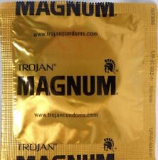 TROJAN MAGNUM LARGE CONDOMS LUBRICATED MORE SENSITIVITY BULK Choose Quantity for sale  Shipping to South Africa