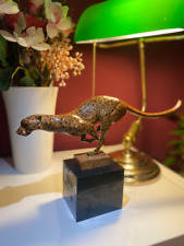 Vintage bronzeskulptur puma gebraucht kaufen  Markt Schwaben