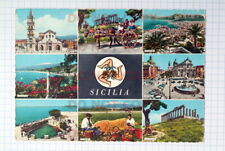 Cartolina sicilia ricordo usato  Vigonovo