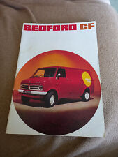 Bedford van brochure for sale  CHESTERFIELD