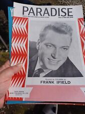 Frank ifield paradise for sale  HALESOWEN